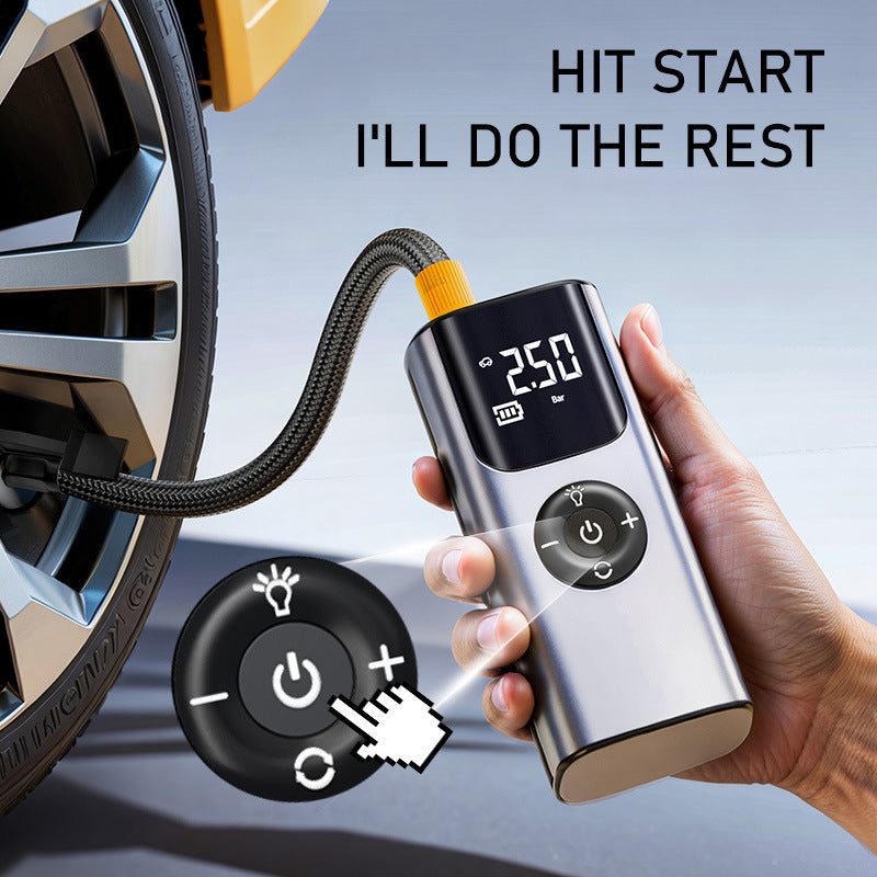 Universal Portable Wireless Tire Inflator — CJ product photo