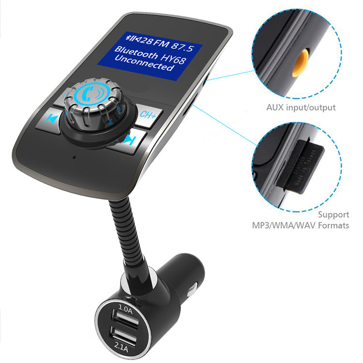 Bluetooth FM Transmitter Car MP3 Player