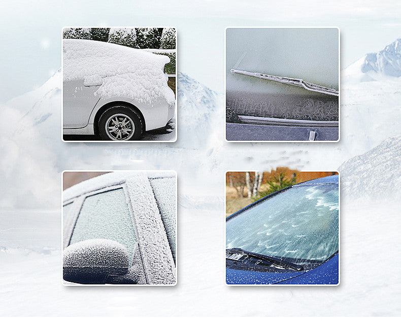 Use on windshields, windows and mirrors