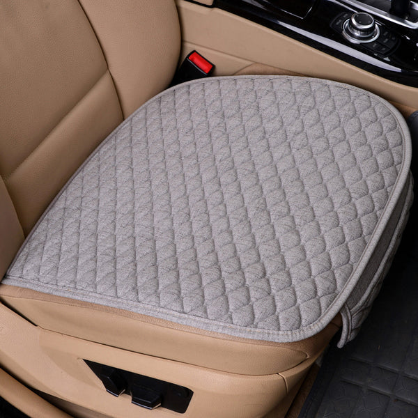Grey front seat cushion