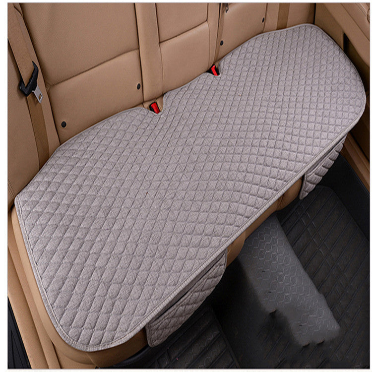 Grey rear seat cushion
