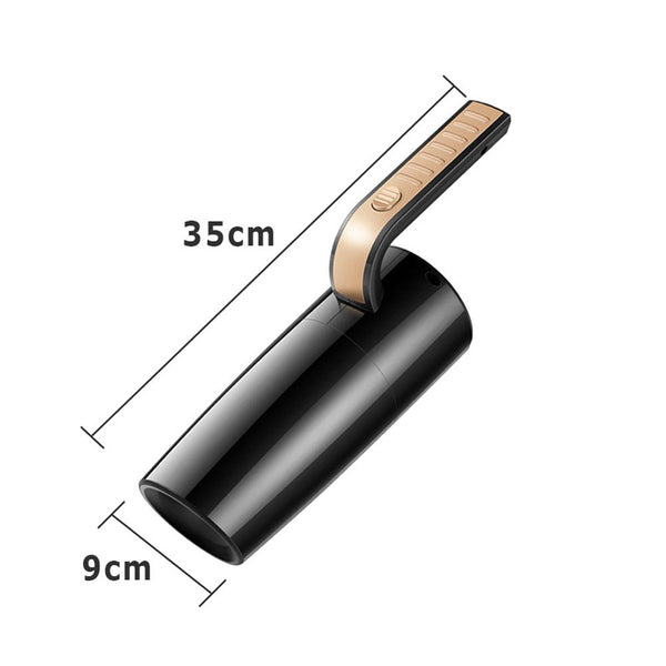 Golden car vacuum cleaner dimensions