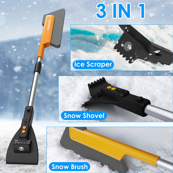 Compact Emergency Car Snow Shovel — product photo