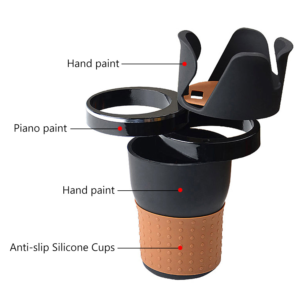 Rotating Universal Car Cup Holder Organizer
