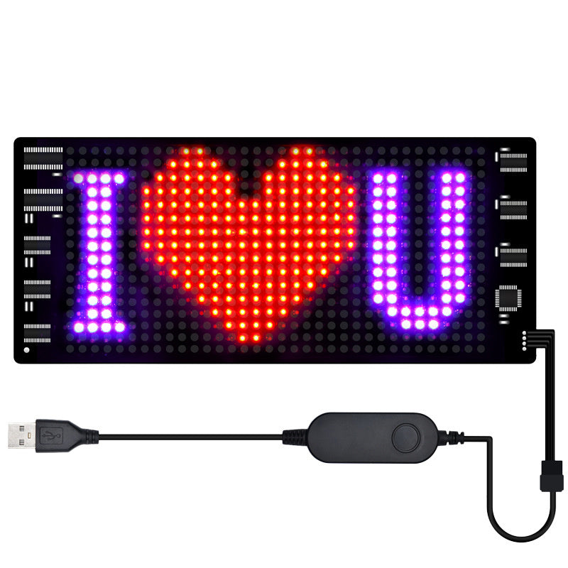 Programmable LED Car Display Sign