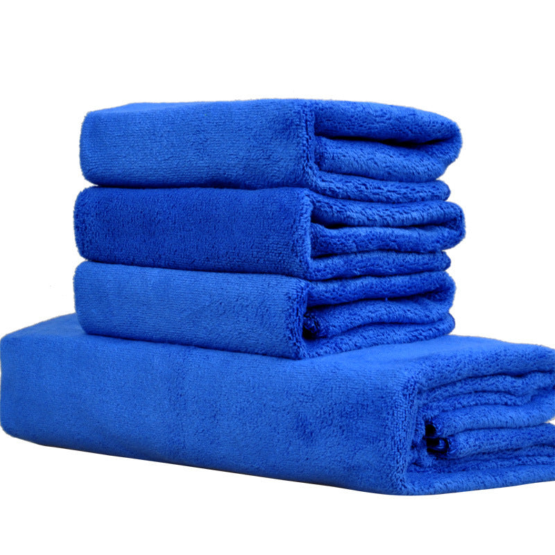 Large Microfiber Car Wash Towel — 10 Pack — product photo
