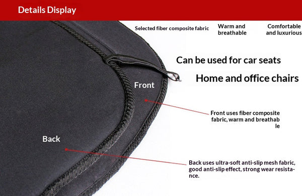 12V Universal Heated Car Seat Cushion — product photo