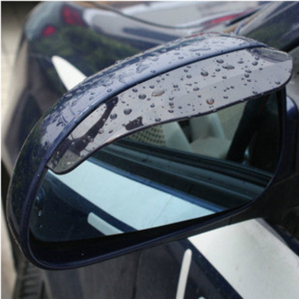 Rearview Mirror Rain Guard — 2 Pack — product photo