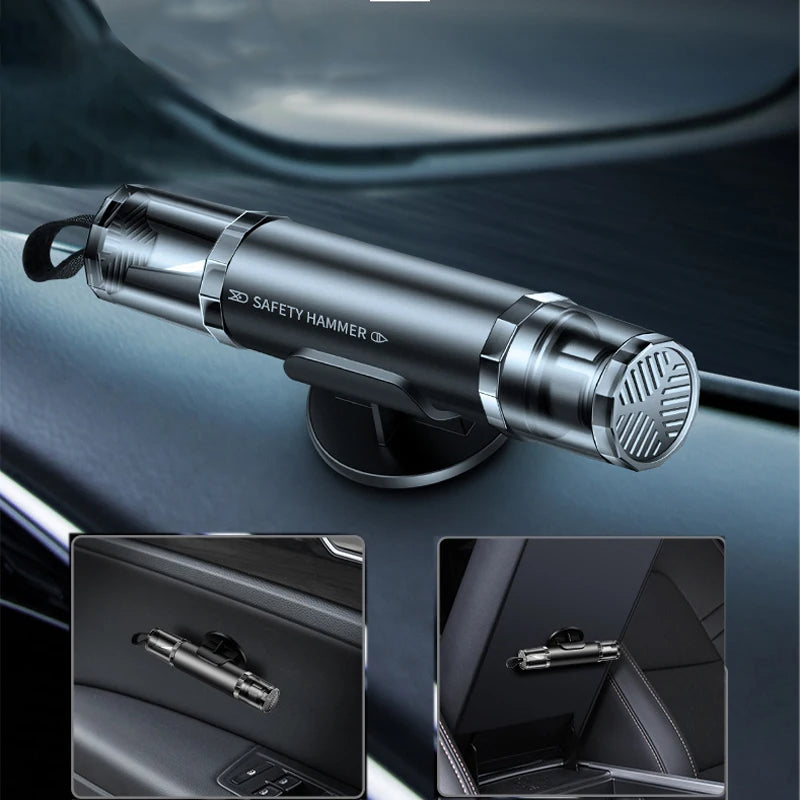 3-in-1 Car Safety Hammer & Seat Belt Cutter - CJ Dropshipping