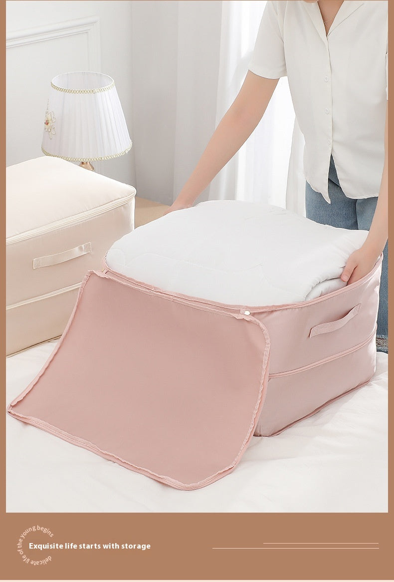 Packing the pink compression bag