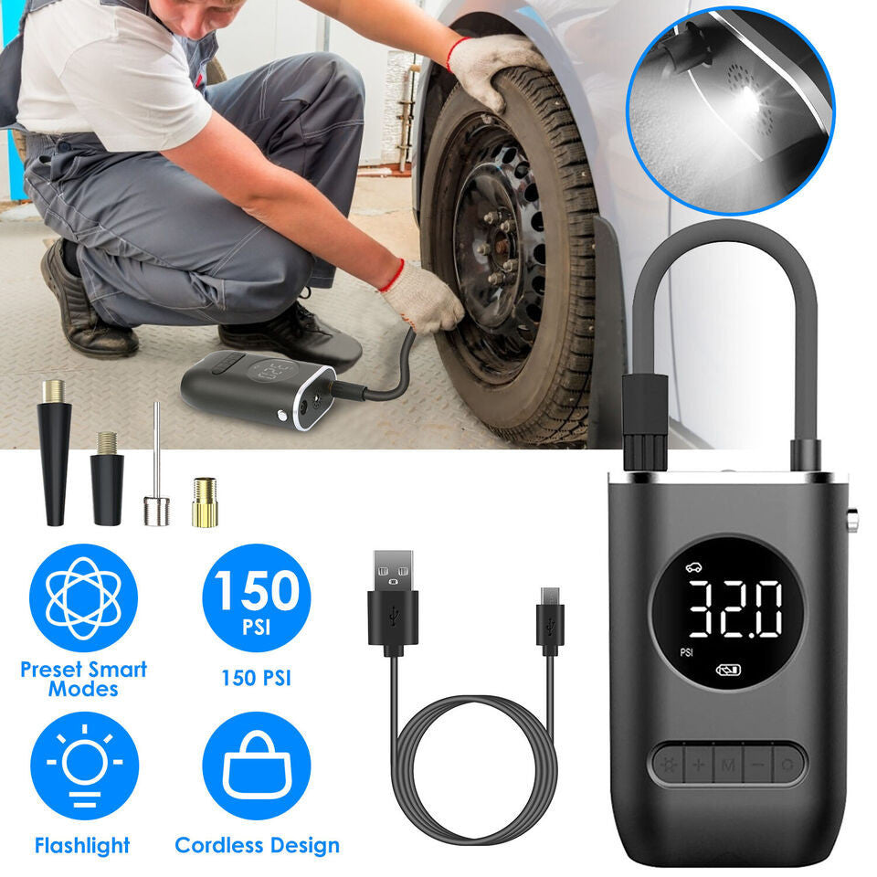 Universal Portable Wireless Tire Inflator